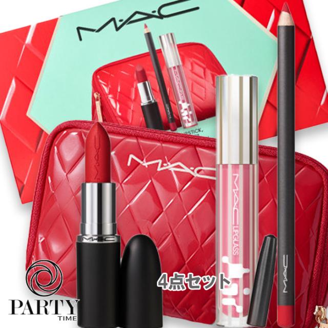 Ｍ・Ａ・Ｃ(マック) 【数量限定】トレンディング トゥモロー リップ トリオ（レッド）