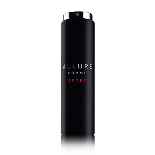 CHANEL (シャネル)  ALLURE HOMME SPORT Eau de Toilette Twist and Spray 3x0.7 FL. OZ. アリュール オム スポーツ スポーツスプレイ 20mL＋リフィル 20mL×2の通販は