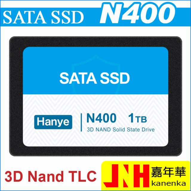 Hanye製 SSD 1TB 3D Nand TLC 内蔵 2.5インチ 7mm SATAIII 6Gb/s R:560MB/s アルミ製筐体 N400 国内3年保証 ネコポス送料無料 ポイント消