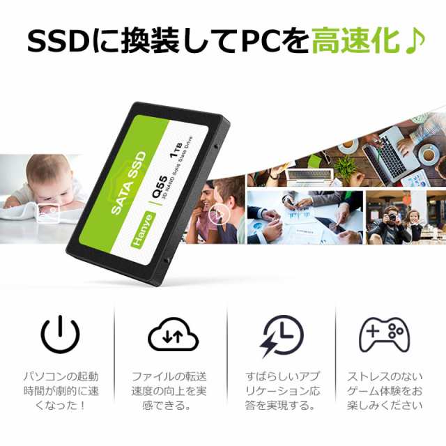 【容量:1TB(1000GB)】JNH 内蔵型 SSD 1TB 3D NAND