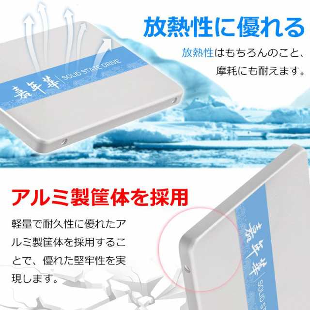 SUNEAST 内蔵SSD 1TB 2.5インチ 3D NAND採用 SATA3 6Gb s 3年保証 サン