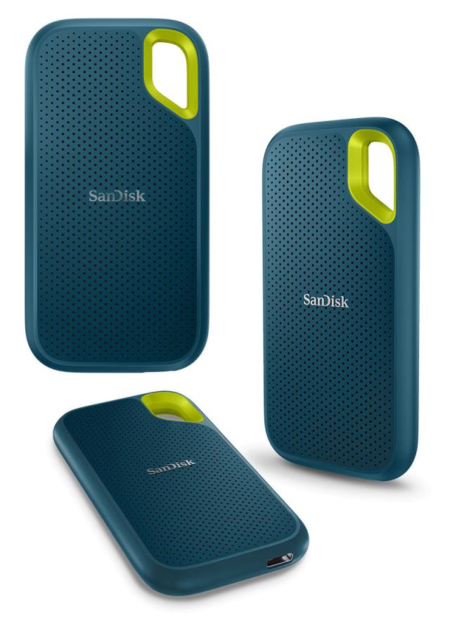 SanDisk Extreme ポータブルSSD 1TB USB3.2 Gen2 R:1050MB/s W:1000MB