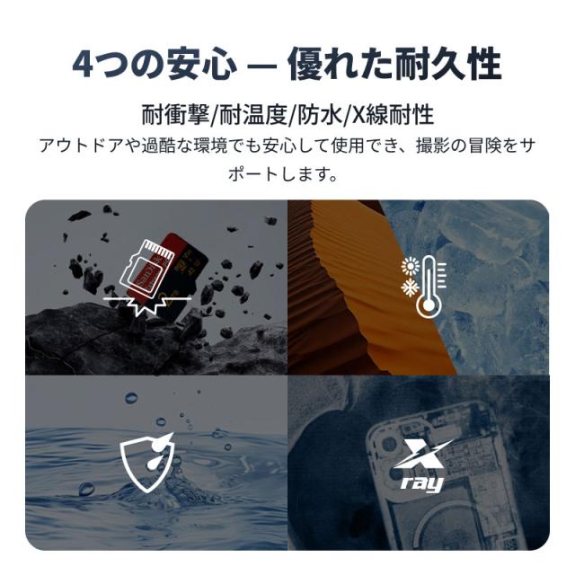 マイクロsdカード microSDXC 2TB SanDisk V30 A2 R:250MB/s W:150MB/s UHS-I U3 SDSQXCD-2T00-GN6MA海外パッケージ 宅配便配送_8