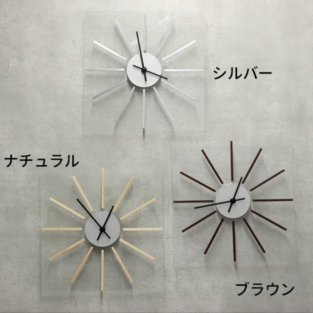 Francfrancモダンデザイン 壁掛け時計 シルバー Francfranc 時計 ビジュー ウォールクロック シルバー