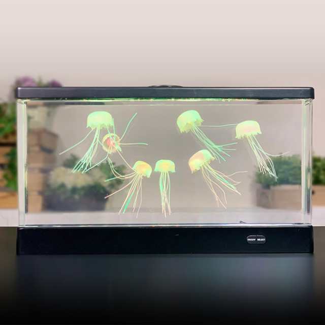 アクアリウム クラゲ ワイド(水槽 LEDライト くらげ おもちゃ 人工 フェイク 海月 水母 インテリア 自宅 おしゃれ 癒し)の通販はau PAY  マーケット - キレイスポット | au PAY マーケット－通販サイト