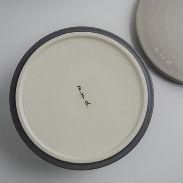 m.m.d. maison line 瀬戸焼 重箱三段(3段 お重箱 おしゃれ 食洗機対応 重箱 かわいい おせち お重 三段重 丸 お弁当) 1-2W【F】_6