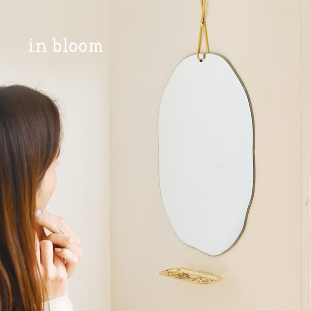 in bloom インブルーム ブラス ウォールミラー L(ヴィンテージ