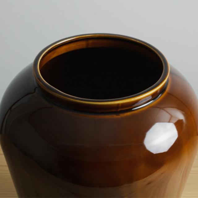 かもしか花卉店 大きな花瓶(花瓶 おしゃれ 大きい 陶器 壺 フラワーベース 白 枝物 花器 大きめ サイズ かわいい 大型 日本製 花びん 北欧 インテリア シンプル 雑貨 置物 インテリア雑貨 韓国 風 新築祝い 女性 モダン プレゼント オシャレ)【F】 即納_4