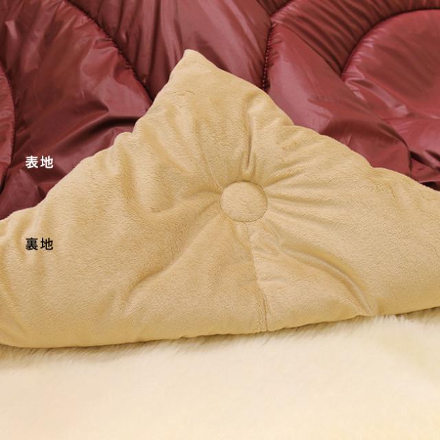 体にフィットする あたたか軽量こたつ掛布団 正方形 200×200cm(こたつ布団 コタツ布団 あったか 暖かい こたつ掛け布団 冬 防寒 暖房 こたつ用布団 自宅 家庭用 こたつかけ布団 コタツ掛け布団 秋冬)【T】_3