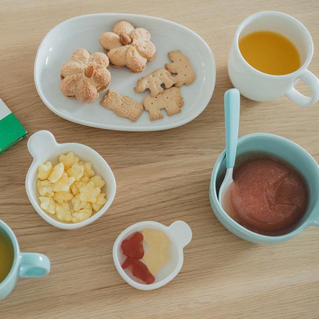 KINTO キントー NEST 8pcs セット(キッズ 食器セット カトラリー スプーン フォーク 皿 ボール おぼん シンプル 高級感 大人っぽい 食洗機対応 離乳食 食器 子ども食器 こども食器 フォークスプーン)【F】_5