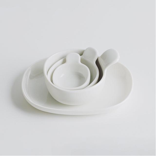 KINTO キントー NEST 8pcs セット(キッズ 食器セット カトラリー スプーン フォーク 皿 ボール おぼん シンプル 高級感 大人っぽい 食洗機対応 離乳食 食器 子ども食器 こども食器 フォークスプーン)【F】_9