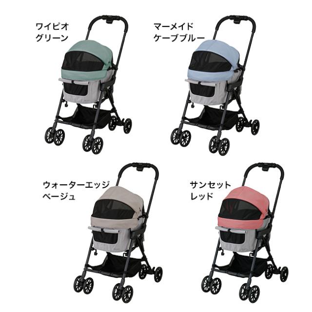 コムペット ミリミリ(ペットキャリー 軽量 コンパクト 折り畳み 小型犬 ペット カート 4輪 ペット用 キャリーカート おしゃれ ペット用品 折りたたみ ペット用キャリーカート 犬 いぬ イヌ compet)【T】_1
