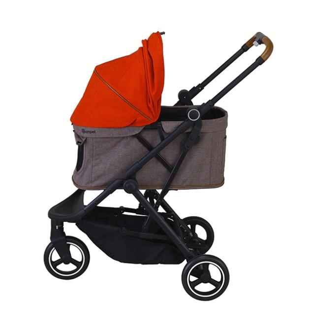 コムペット ルルテイル (ペット カート 3輪 折り畳み ワンタッチ 小型