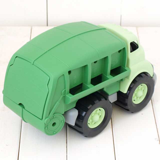 green toys リサイクリングトラック GRT-RTK01R(おもちゃ 玩具 クサイクリングトラック ごみ収集車 ゴミ収集車 室内) 即納｜au  PAY マーケット