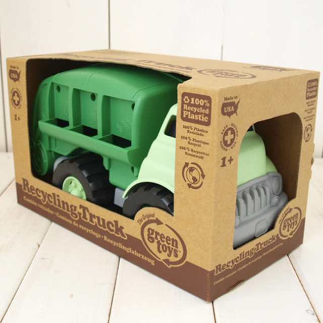 green toys リサイクリングトラック GRT-RTK01R(おもちゃ 玩具 クサイクリングトラック ごみ収集車 ゴミ収集車 室内)  即納の通販はau PAY マーケット - キレイスポット | au PAY マーケット－通販サイト