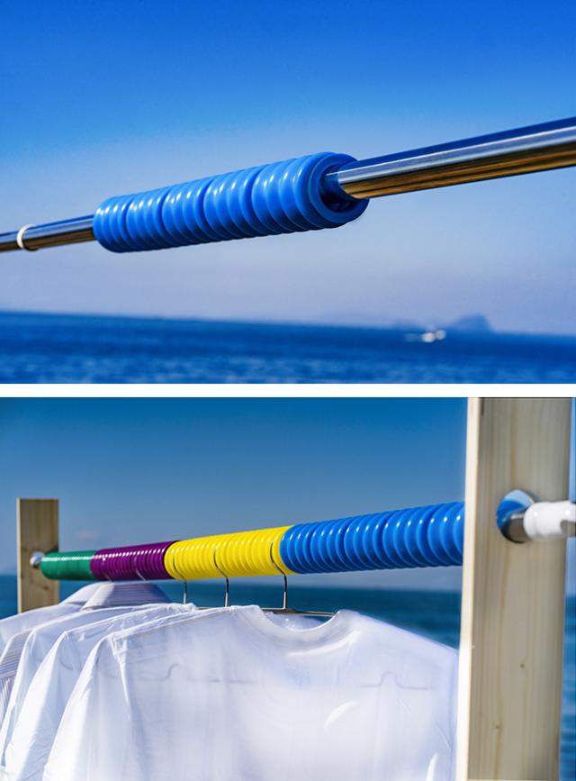 物干し竿ドレッサー 3個 物干し 洗濯物 洗濯物干し 洗濯グッズ ベランダ 物干し竿 物干しグッズ 強風 風 対策 乾燥 の通販はau Pay マーケット キレイスポット