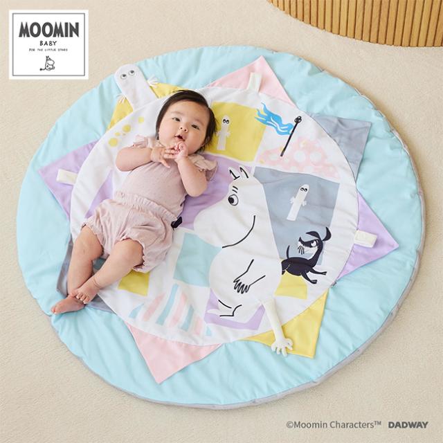 MOOMIN BABY ムーミンベビー プレイマット ムーミン(ベビーマット 出産祝い かわいい キャラクター 赤ちゃん 写真 背景)の通販は 6,732円
