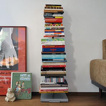 【最終値下げ】FRAMES＆SONS（フレームズアンドサンズ）　ブックタワー FRAMES＆SONS キャスター付ブックタワー ハイ DS143(本棚 スリム