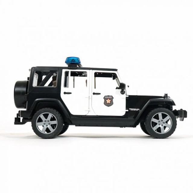 bruder ブルーダー Jeep パトカー フィギュア付き(働く車 乗り物 警察