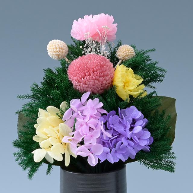 プリザーブドフラワー 御仏壇用お供え花 大(日本製 仏花 お花 新盆