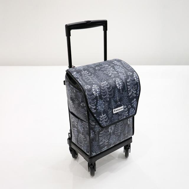 Finlayson フラップ横押しカートII(横押しカート キャリーカート 高齢者 おでかけ おしゃれ キャリーバッグ フラップ タイプ 大容量 買い物カート 旅行 4輪 ショッピングカート 横押し おばあちゃん)【T】