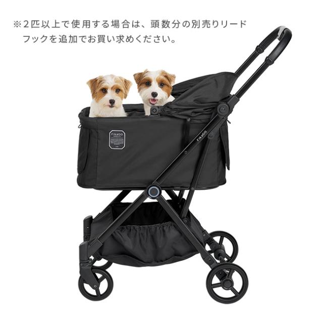 FikaGO LITE フィカゴー ライト(ペットカート 折りたたみ 小型犬 多頭 1匹 ペットキャリーカート 犬 猫 犬カート小型)【T】_7