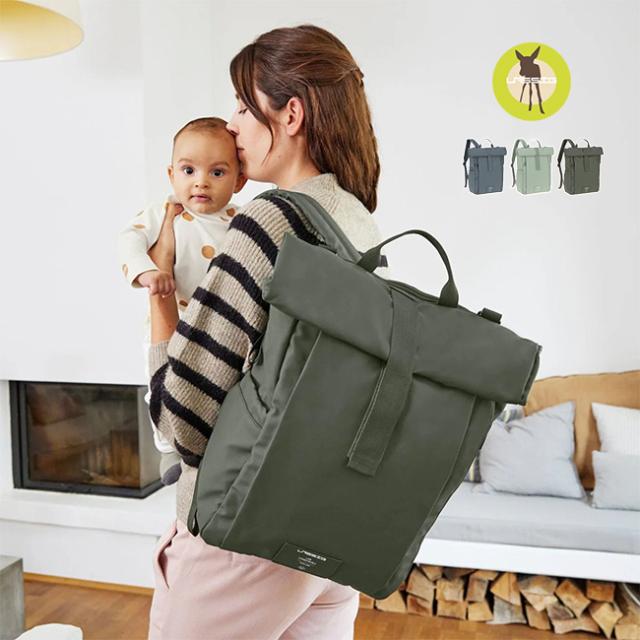 LASSIG レッシグ GRE Rolltop Up Backpack ロールトップアップ バックパック(マザーズバッグ リュック おしゃれ 軽量 マザーズリュック かわいい ママバッグ ママ 大容量 使いやすい)