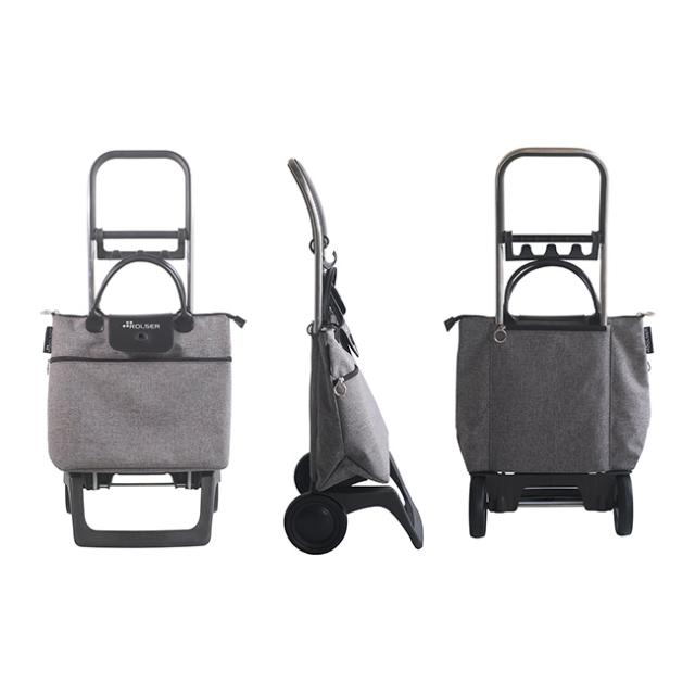 ROLSER ロルサー BELEZA(ショッピングカート 21L 〜 36L おしゃれ 軽量 軽い スーパーマーケット 買い物中 買い物かご カート 掛けられる 荷物 大容量 収納 超軽量 買い物カート)【T】_5