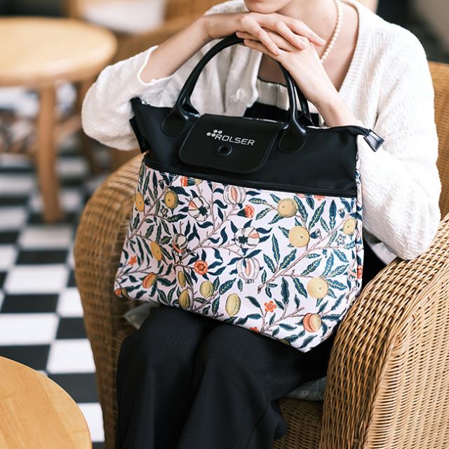 ROLSER ロルサー BELEZA MORRIS(ショッピングカート 21L 〜 36L おしゃれ 軽量 軽い スーパーマーケット 買い物中 買い物かご カート 掛けられる 荷物 大容量 収納 超軽量 買い物カート)【T】_4