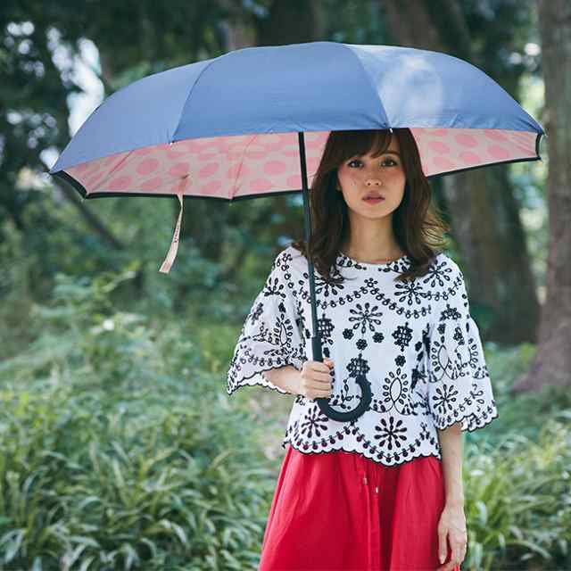 雨の日にしくおしゃれに！逆さ傘 約120cmの通販 by VERITAS｜ラクマ - ファッション小物