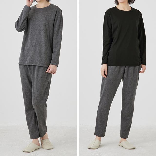 セルヴァン リカバリーケアシリーズ レディース 長袖シャツ＆ロングパンツ 《上下セット》(リカバリーウェア) 1-2W