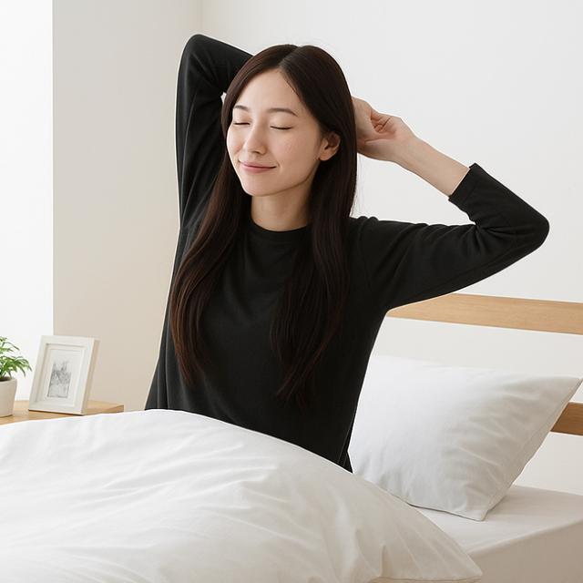 セルヴァン リカバリーケアシリーズ レディース 長袖シャツ＆ロングパンツ 《上下セット》(リカバリーウェア) 1-2W