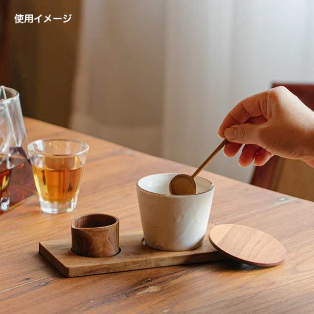 シュガーポット 5点セット BR-57(キャニスター 砂糖入れ おしゃれ コーヒー 陶器 信楽焼 カフェ カフェ風 トレー トレイ)【F】  即納の通販はau PAY マーケット - キレイスポット | au PAY マーケット－通販サイト