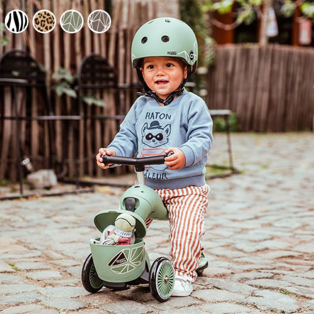 正規品 スクートアンドライド ハイウェイキック1 ライフスタイル SCOOT AND RIDE(三輪車 おしゃれ キックボード 3輪 子供 キッズスクーター キックバイク ペダルなし自転車 バランスバイク バランススクーター ペダルなし かわいい) 即納