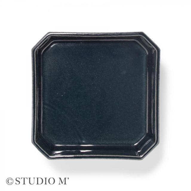 studio m’ スタジオエム 隅切二段重(お正月 おせち お節 おもてなし 陶器 磁器 重箱 お重 2段 保存容器 副菜 常備菜 作り置き 保存 容器 食器 深皿 食卓 和モダン おしゃれ 和食 おせち料理 お祝い 正月)【F】 1-2W_7