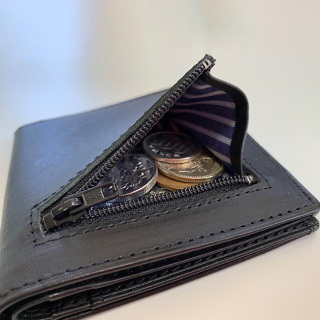 スインリー 財布 小銭入れ メンズ 二つ折り 薄型 日本製 285010 チョコ スインリー] 財布 小銭入れ メンズ 二つ折り 薄型 日本製 EWSLBS03