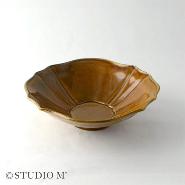 studio m’ スタジオエム フェルメ 9ボール(ボウル 大皿 食器 陶器 おしゃれ 皿 サラダ 煮物 盛り付け 深皿 和食) 1-2W【F】の通販は