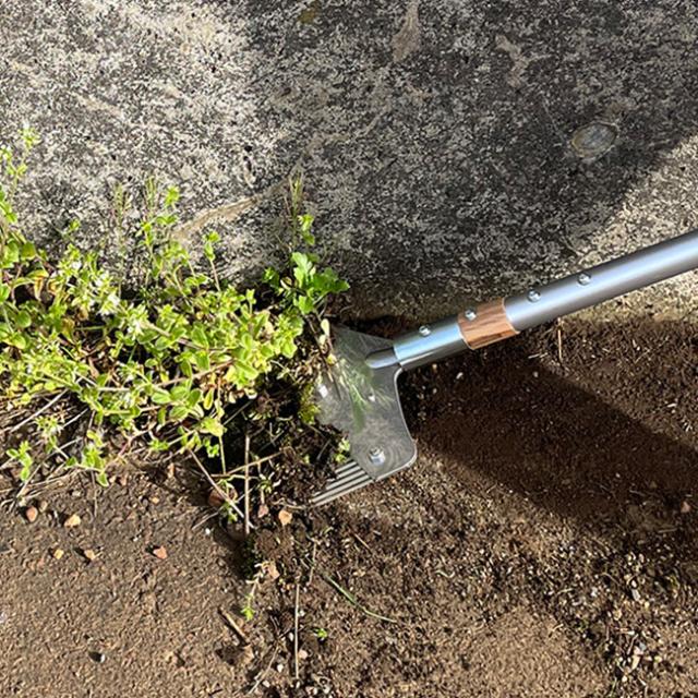 隙間雑草除去 ザクっとトレール(雑草 ぬき 道具 草刈り 雑草抜き 立っ た まま 雑草取り 抜き ツール 草 を 刈る くさ 取り 庭 通学路 歩道 コンクリート 隙間 生える 立ったまま 処理)【T】_3
