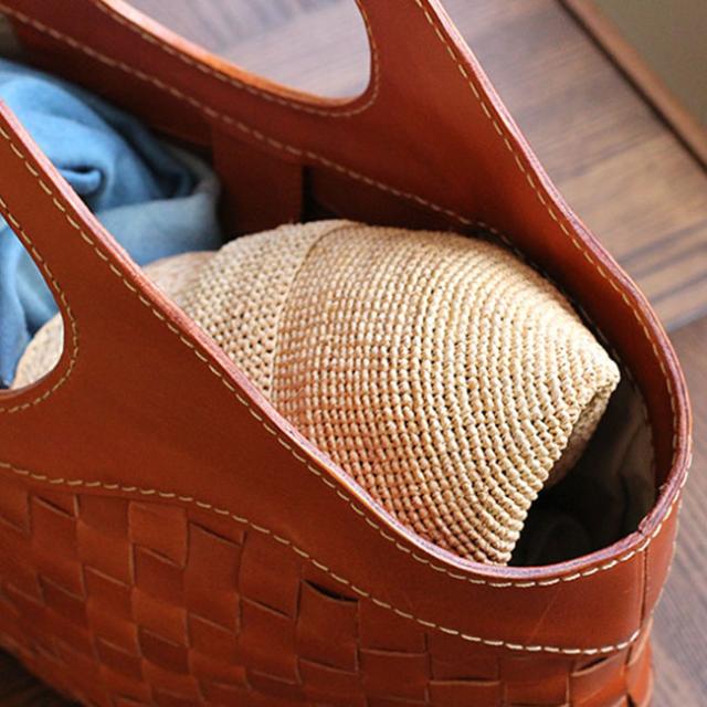 田中帽子店 Mimi ミミ ラフィア キャスケット 57.5cm ナチュラル UK-H063(田中帽子 キャスケット シンプル 帽子 高級 レディース 女性 おしゃれ 折り畳める 折りたたみ 持ち運び コンパクト 日本製 ラフィア素材 日除け 熱中症対策 サイズ調節) 即納