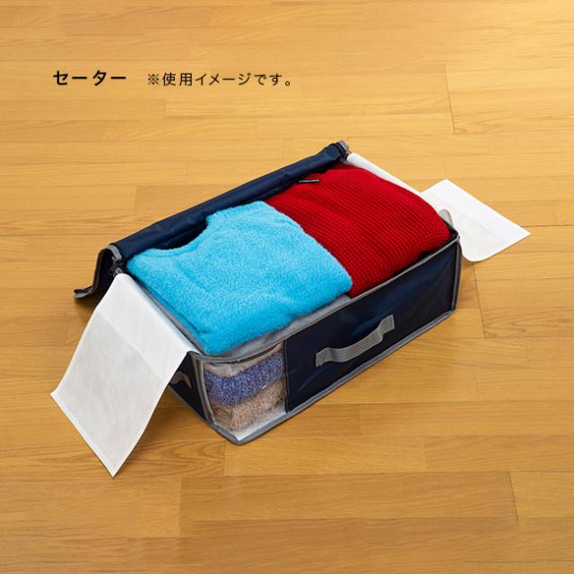 TEIJIN テイジン 乾っとデオケースライト 小 2個《2セット》 合計4個(衣類収納 衣類収納袋 衣類収納ケース) 1-2W_4