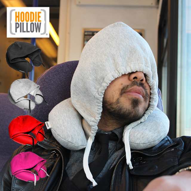 Hoodie Pillow トラベルフーディ ピロー 車 機内 枕 飛行機 首 クッション トラベルネックピロー 旅行 の通販はau Pay マーケット キレイスポット