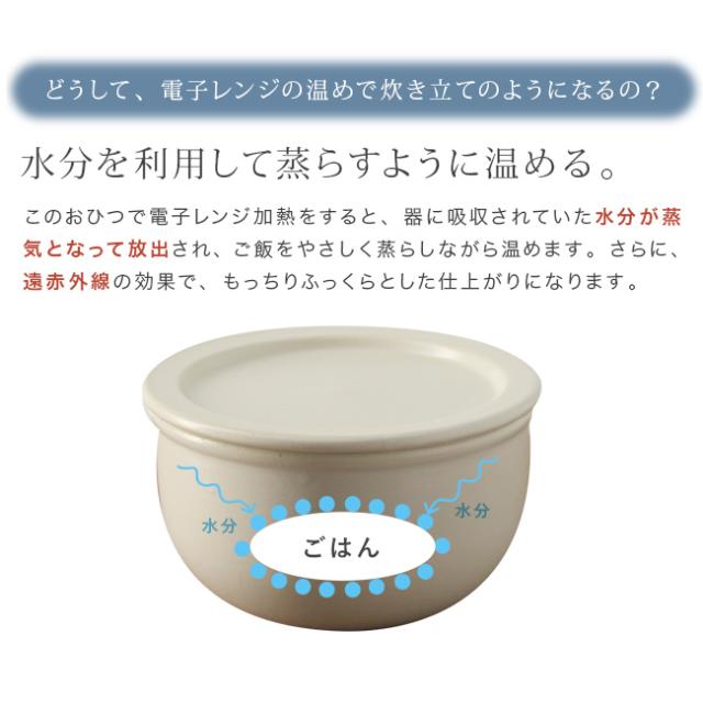TOJIKI TONYA トウジキトンヤ おひつ一膳 2個セット 萬古焼 おひつ 電子レンジ 食洗機 対応 陶器 シンプル おしゃれ F 即納の通販は - キレイスポット 通販サイト