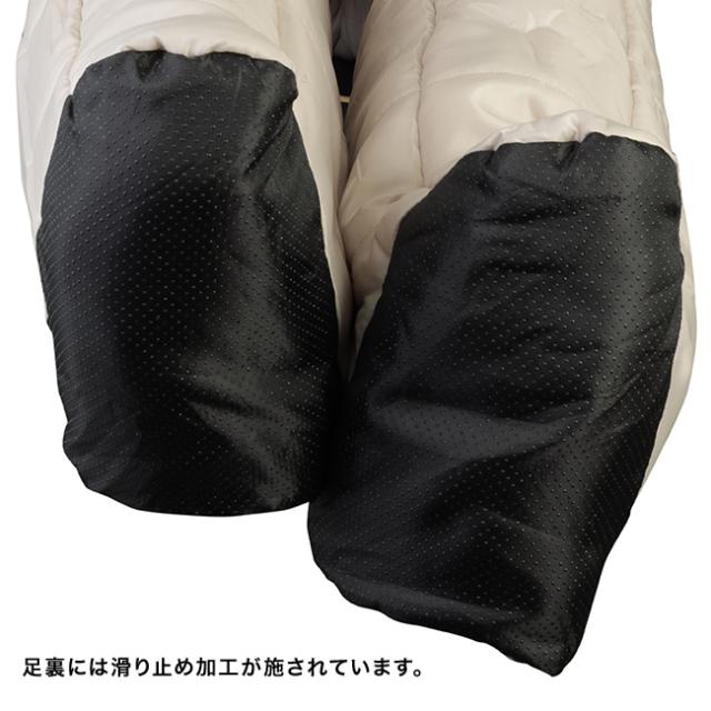 Ladia Fox 動けるあったか寝袋(正規品 着る毛布 着る 寝袋 動ける シュラフ 毛布 メンズ レディース 男女兼用 室内 アウトドア キャンプ 撥水加工 撥水 防寒 つなぎ 冬 用 冬用 冷え 暖房 節電 防寒具 車中泊) 即納_5