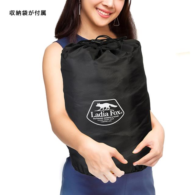 Ladia Fox 動けるあったか寝袋(正規品 着る毛布 着る 寝袋 動ける シュラフ 毛布 メンズ レディース 男女兼用 室内 アウトドア キャンプ 撥水加工 撥水 防寒 つなぎ 冬 用 冬用 冷え 暖房 節電 防寒具 車中泊) 即納_7