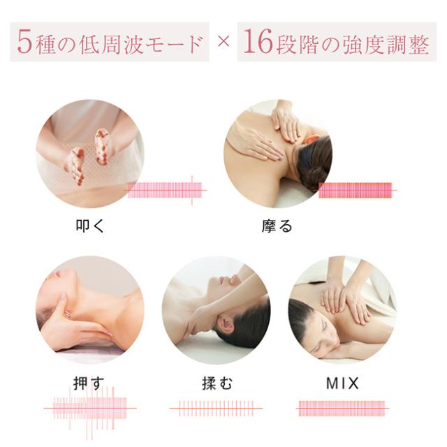 WAVEWAVE NECK REVIVE ネックリバイブ(首 EMS 低周波 温熱 ストレッチャー リラックス 枕 温め ストレッチ ネックストレッチャー ネックピロー 温活 オフィス デスクワーク パソコン 作業 PC作業 仕事 休憩)_4
