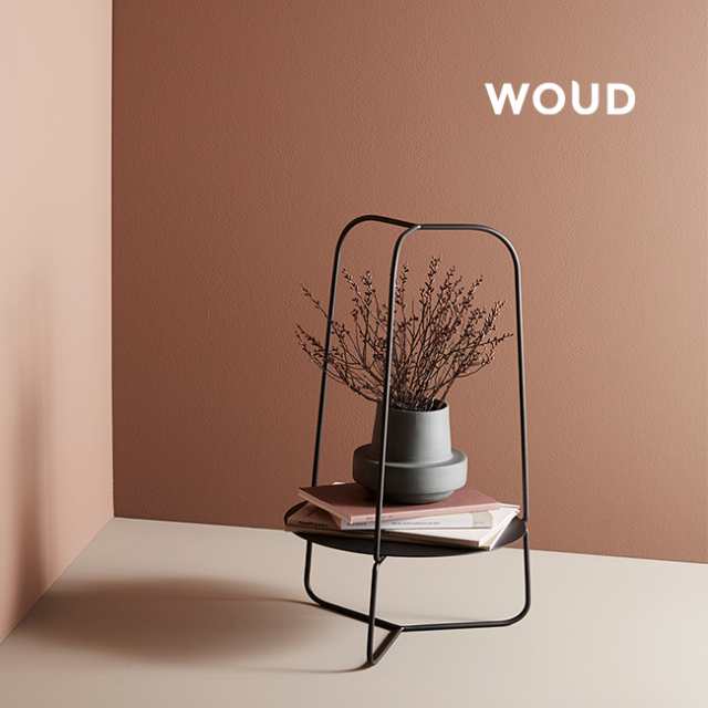 WOUD ウッド アウカ フラワースタンド(観葉植物 スタンド 屋内 おしゃれ 玄関 リビング 鉢置き台 花 植木鉢 飾る ラック)【T】の通販は