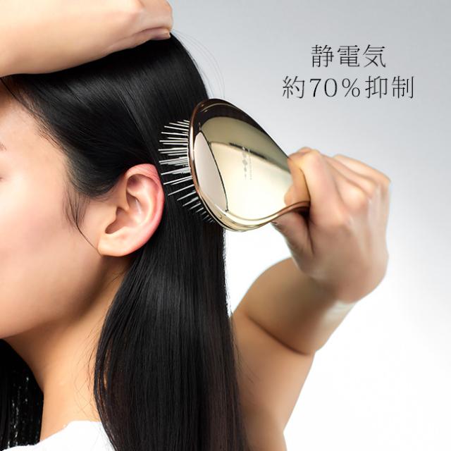 WAVEWAVE EMS Brush Air ブラッシュエアー(ヘアブラシ 頭皮ケア ブラシ 女性 ヘアケア ヘアーブラシ マイナスイオン プレゼント ギフト リフト スカルプケア マイクロカレント 頭皮ブラシ) 即納_6