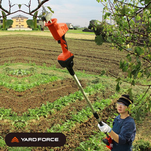 YARD FORCE ヤードフォース コードレス18V 高枝電動のこぎり YARD FORCE ヤードフォース コードレス18V 高枝電動のこぎり