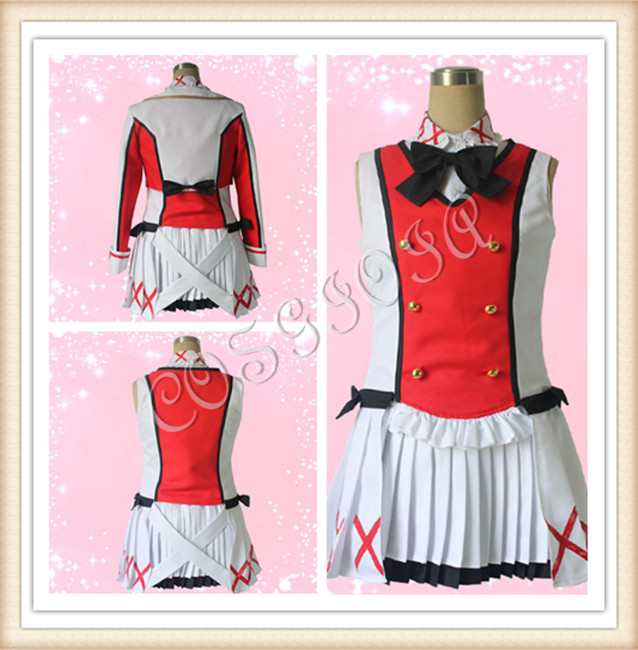 海外個人輸入 Love Live! ラブライブ!2期OPそれは僕たちの奇跡 高坂 穂乃果 風 コスプレ衣装