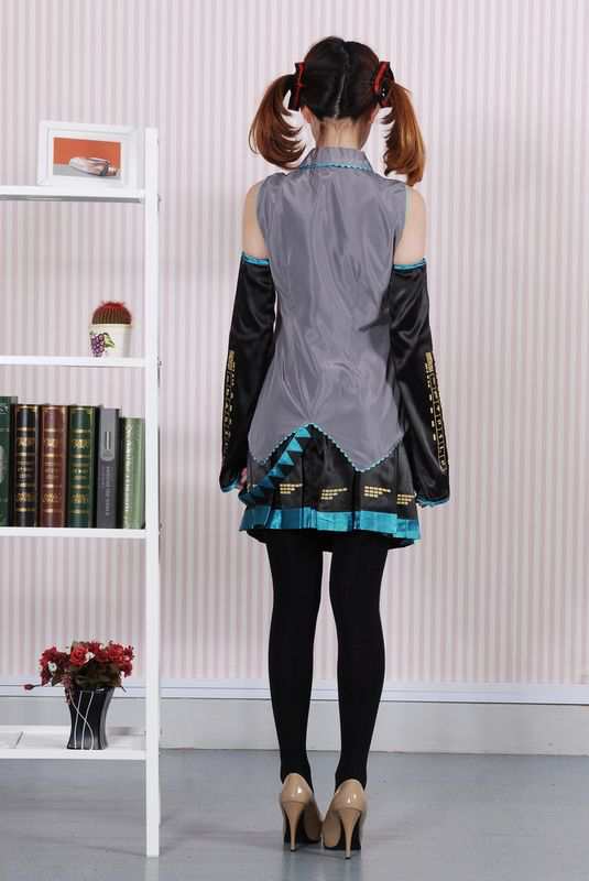 即送]VOCALOID ボーカロイド 初音ミク コスプレ衣装 ハロウィン